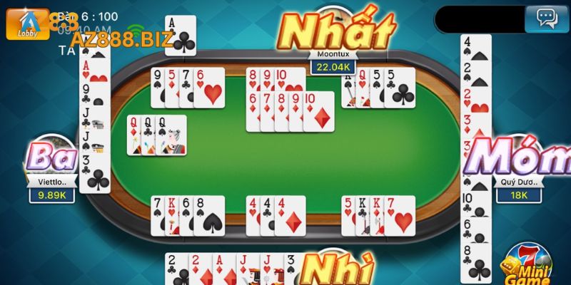 Cách chơi Phỏm về quy tắc tính điểm