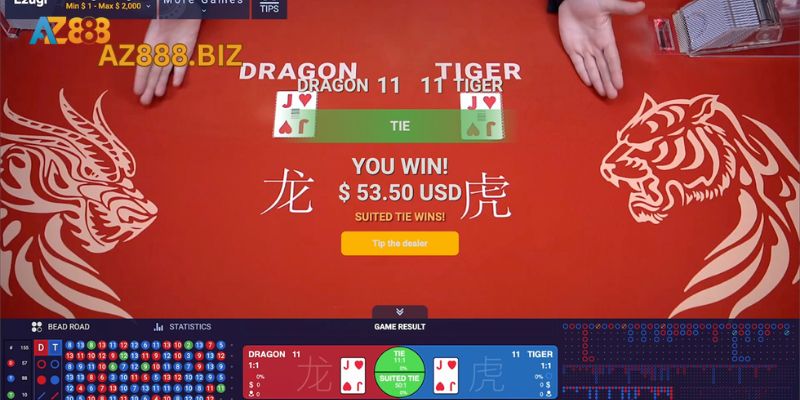 Những lý do cho thấy rồng hổ tại Az888 là địa chỉ cá cược lý tưởng nhất